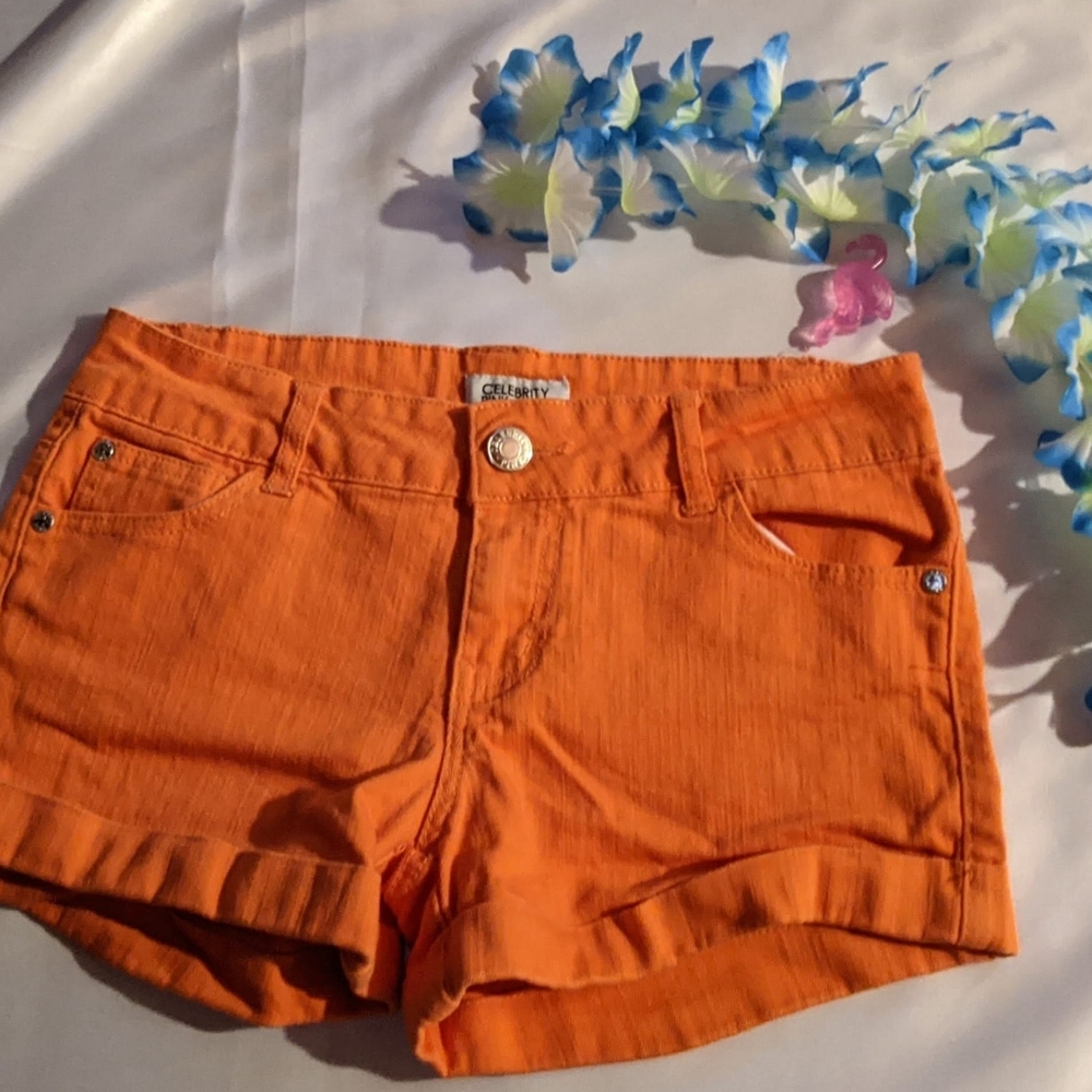 Celebrity Pink Jeans company women's size 3 shorts in persimmon